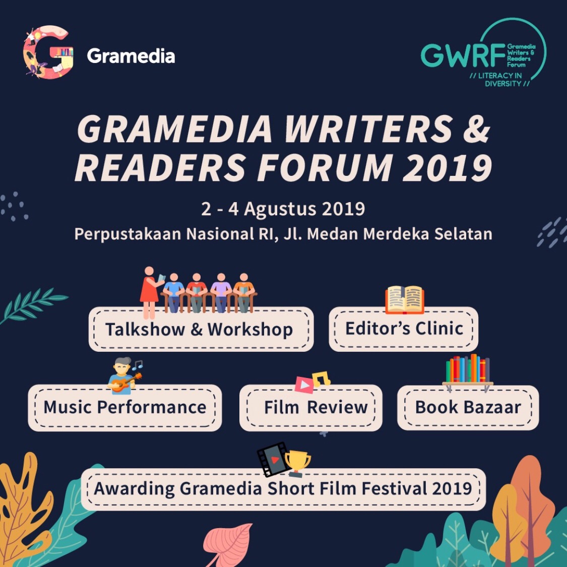 Gramedia Writers and Readers Forum 2019